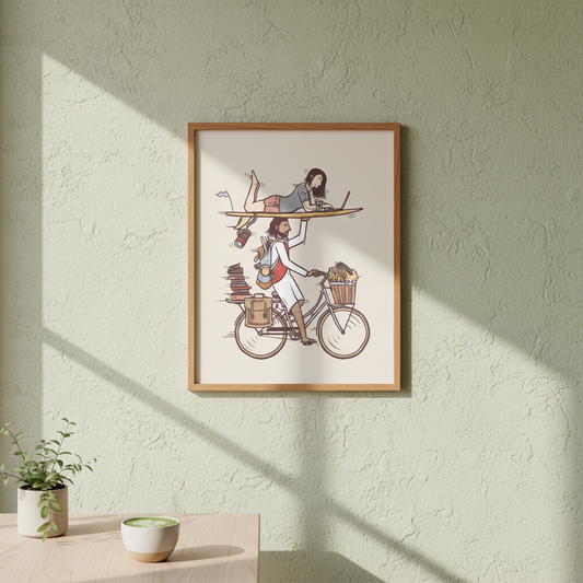 Matte Poster - SurfKing