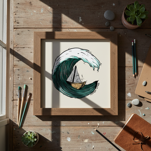 Matte Poster - Through The Storm