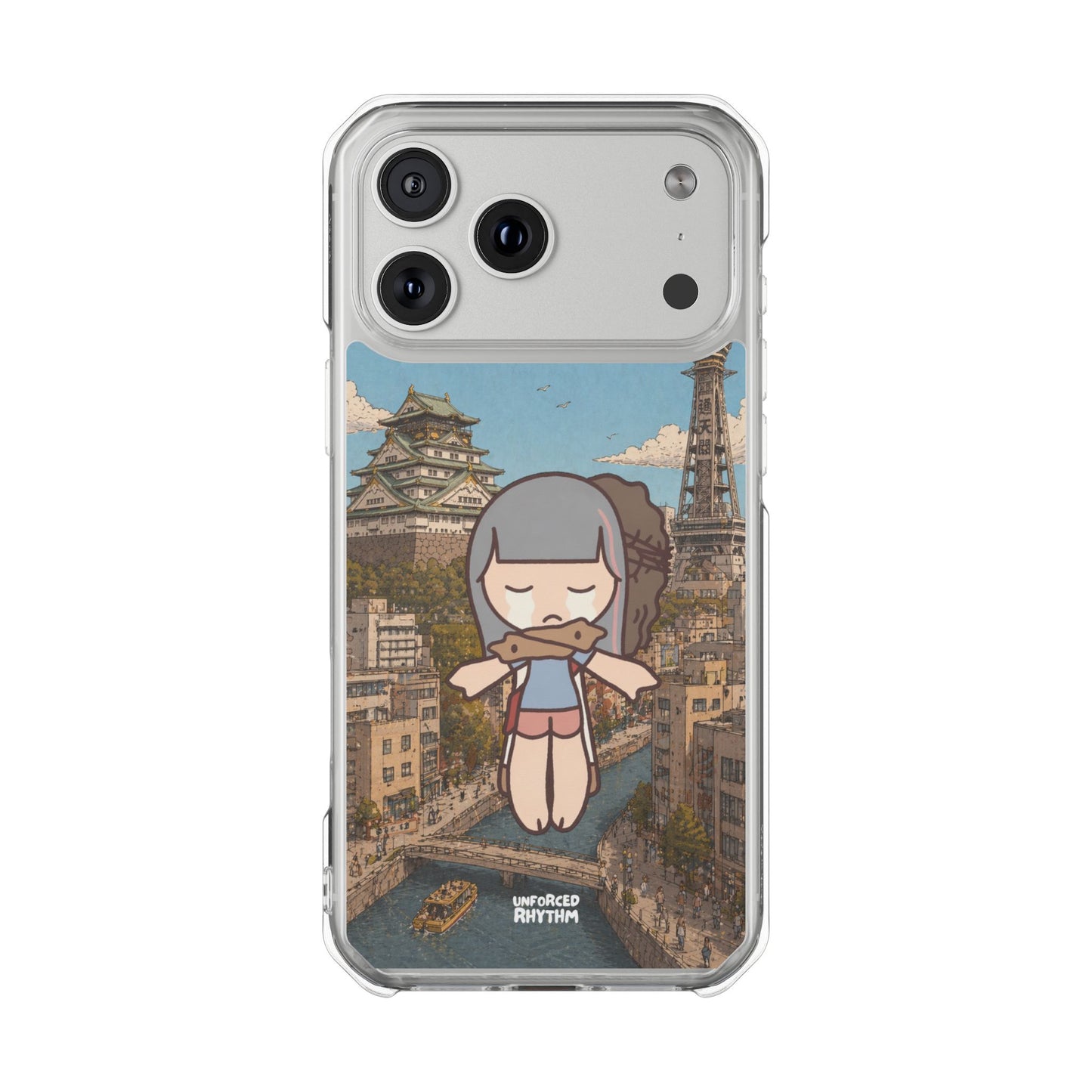 iPhone MagSafe Clear Case - Aishiteru Cross