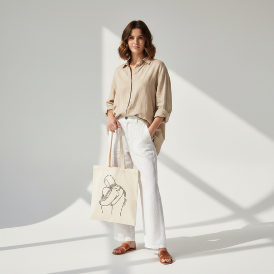 15" x 16" Canvas Tote - Forgiven