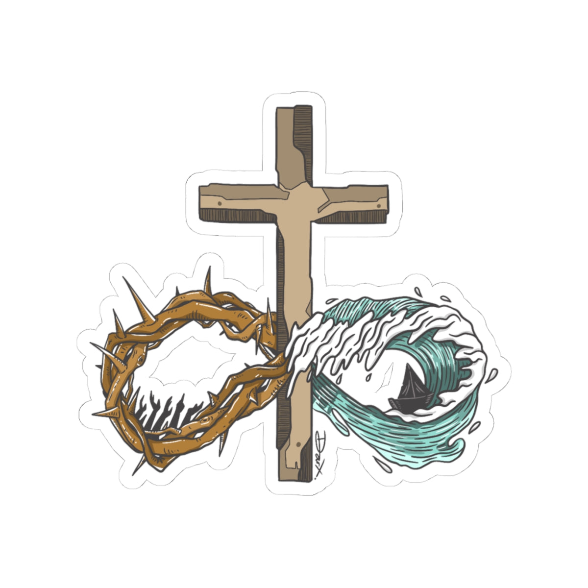 Kiss-Cut Sticker - Infinity and Beyond