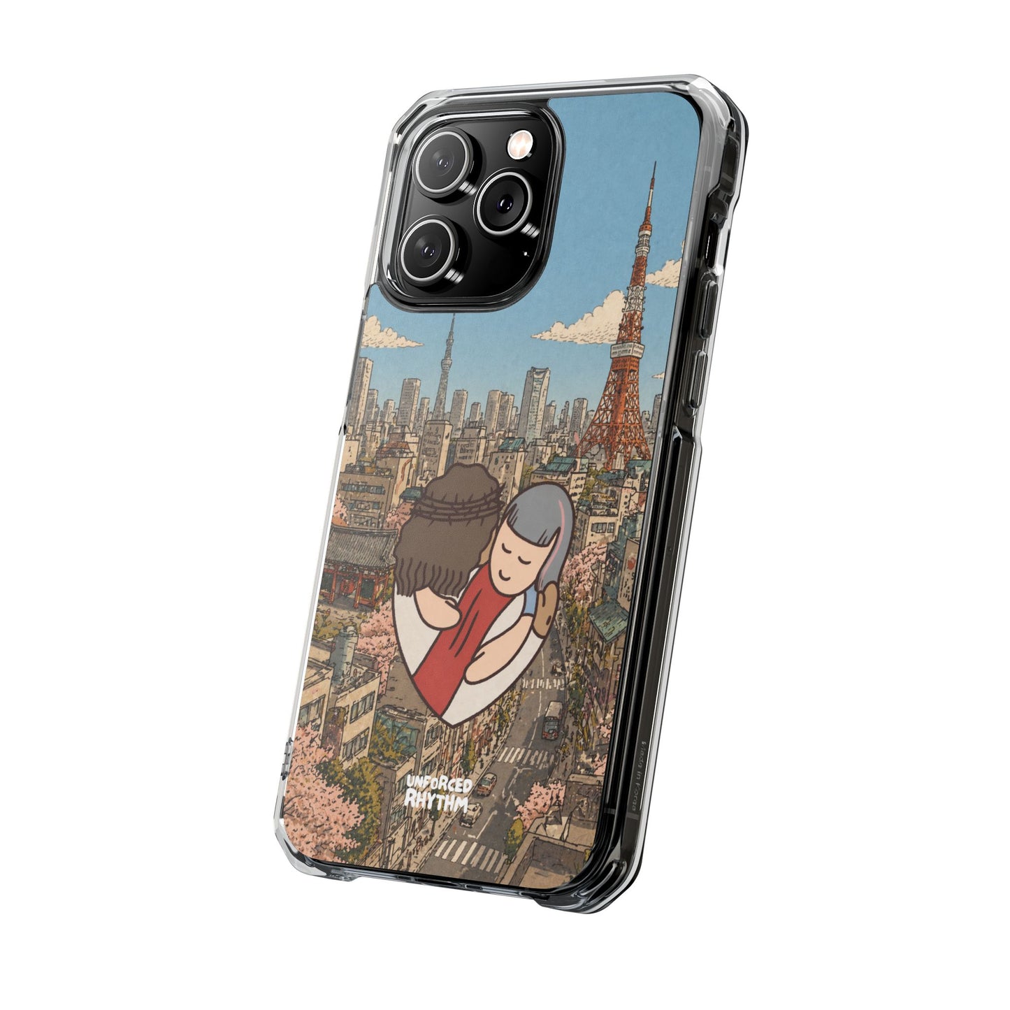 iPhone MagSafe Clear Case - Aishiteru Heart