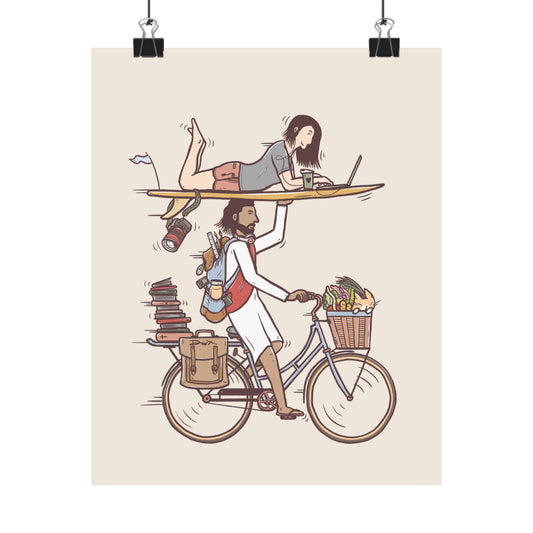 Matte Poster - SurfKing