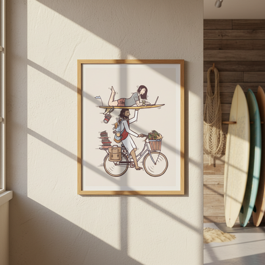 Matte Poster - SurfKing