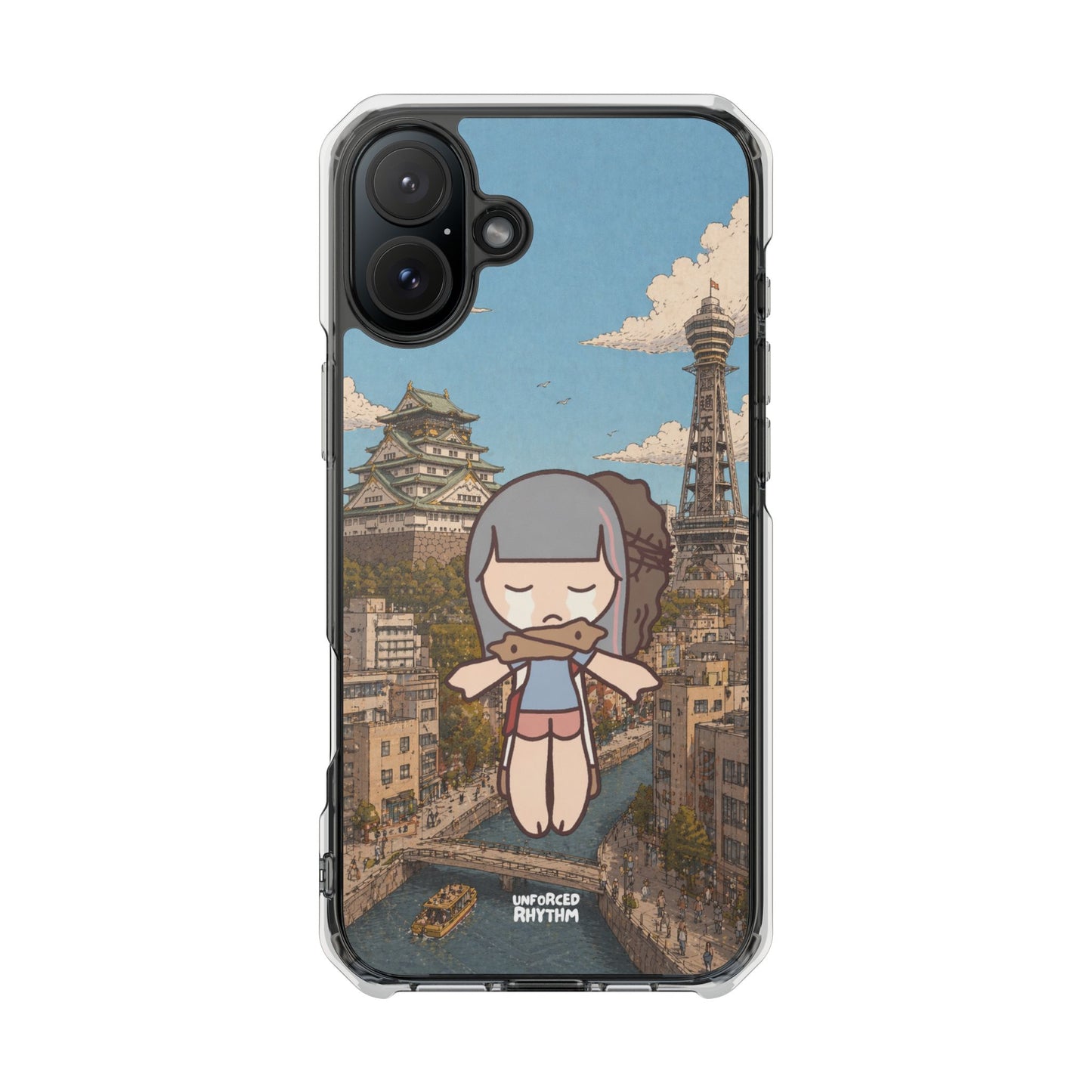 iPhone MagSafe Clear Case - Aishiteru Cross