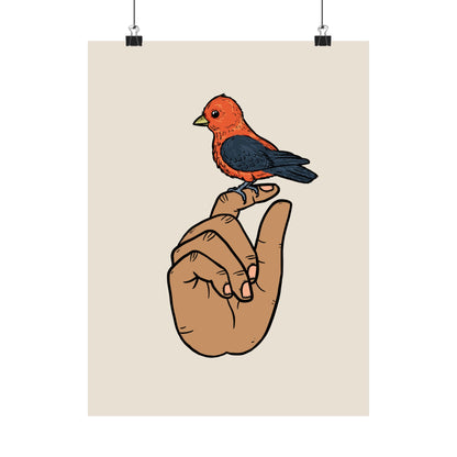Matte Poster - Look At This Bird