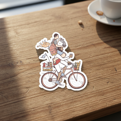 Kiss-Cut Sticker - BikeKing
