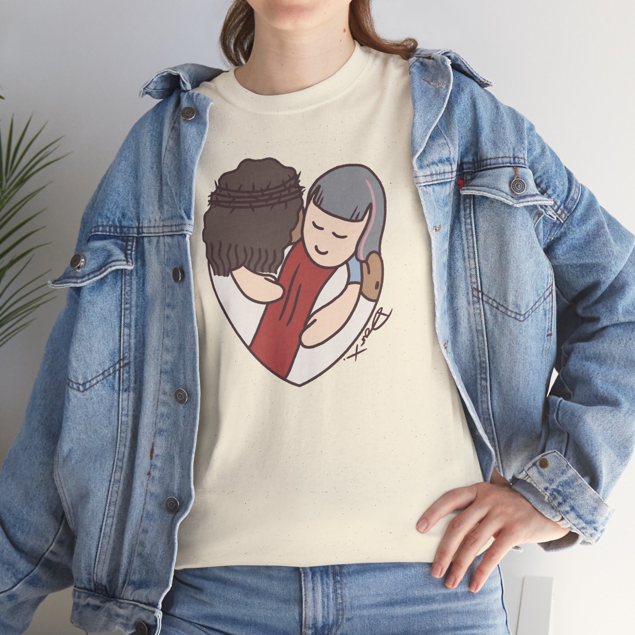 Heavy Unisex Tee - Aishiteru Heart