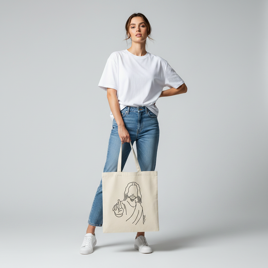 15" x 16" Canvas Tote - Oneness
