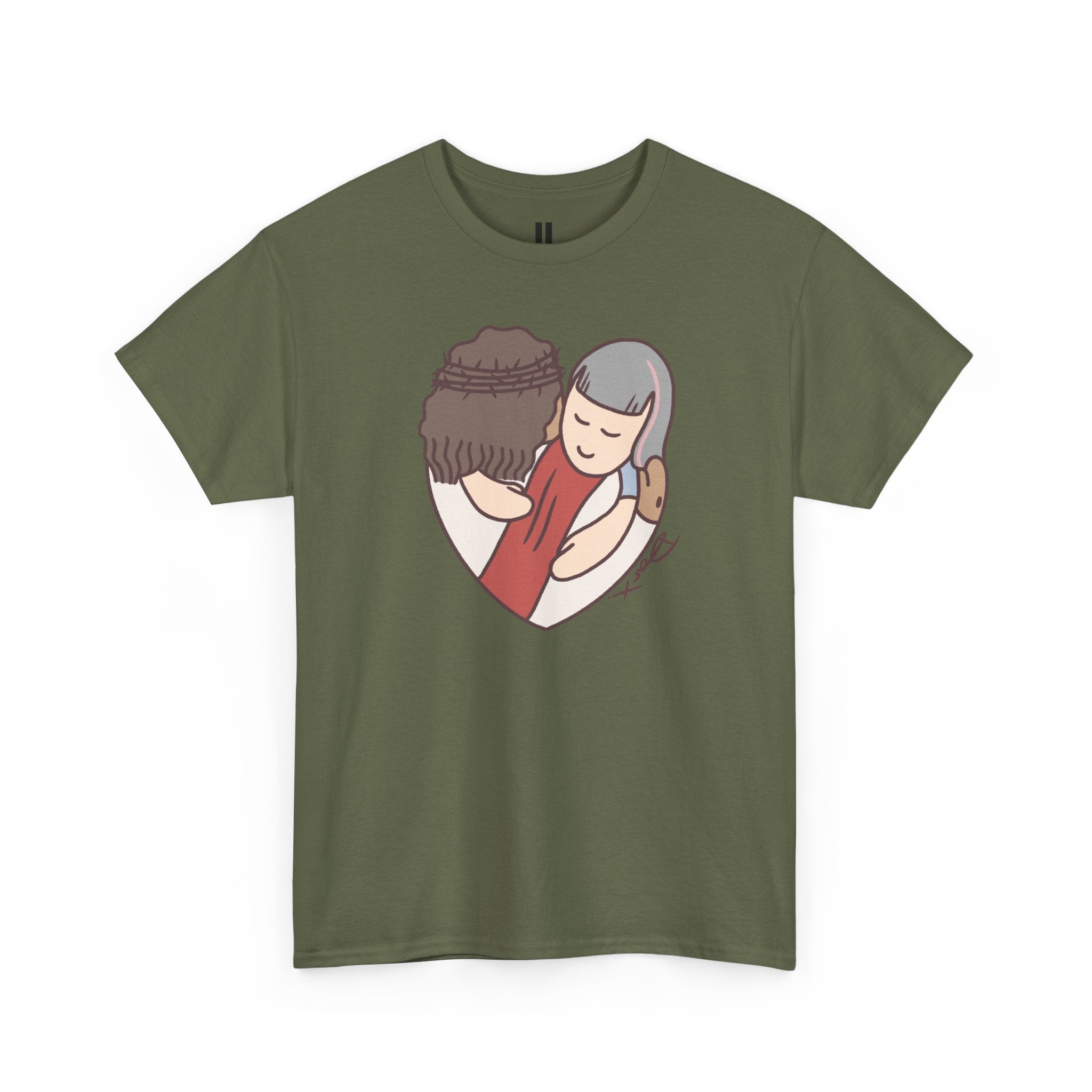 Heavy Unisex Tee - Aishiteru Heart