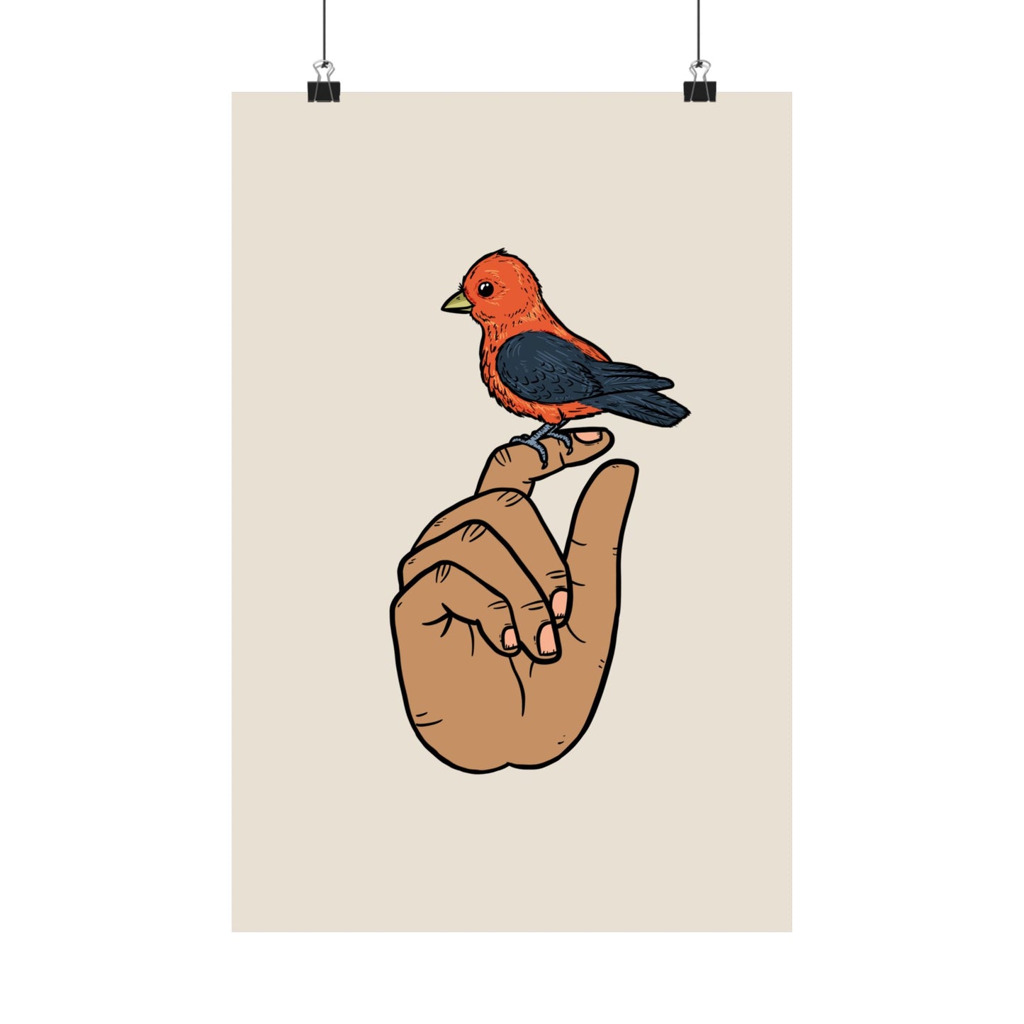Matte Poster - Look At This Bird