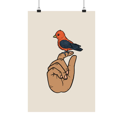 Matte Poster - Look At This Bird