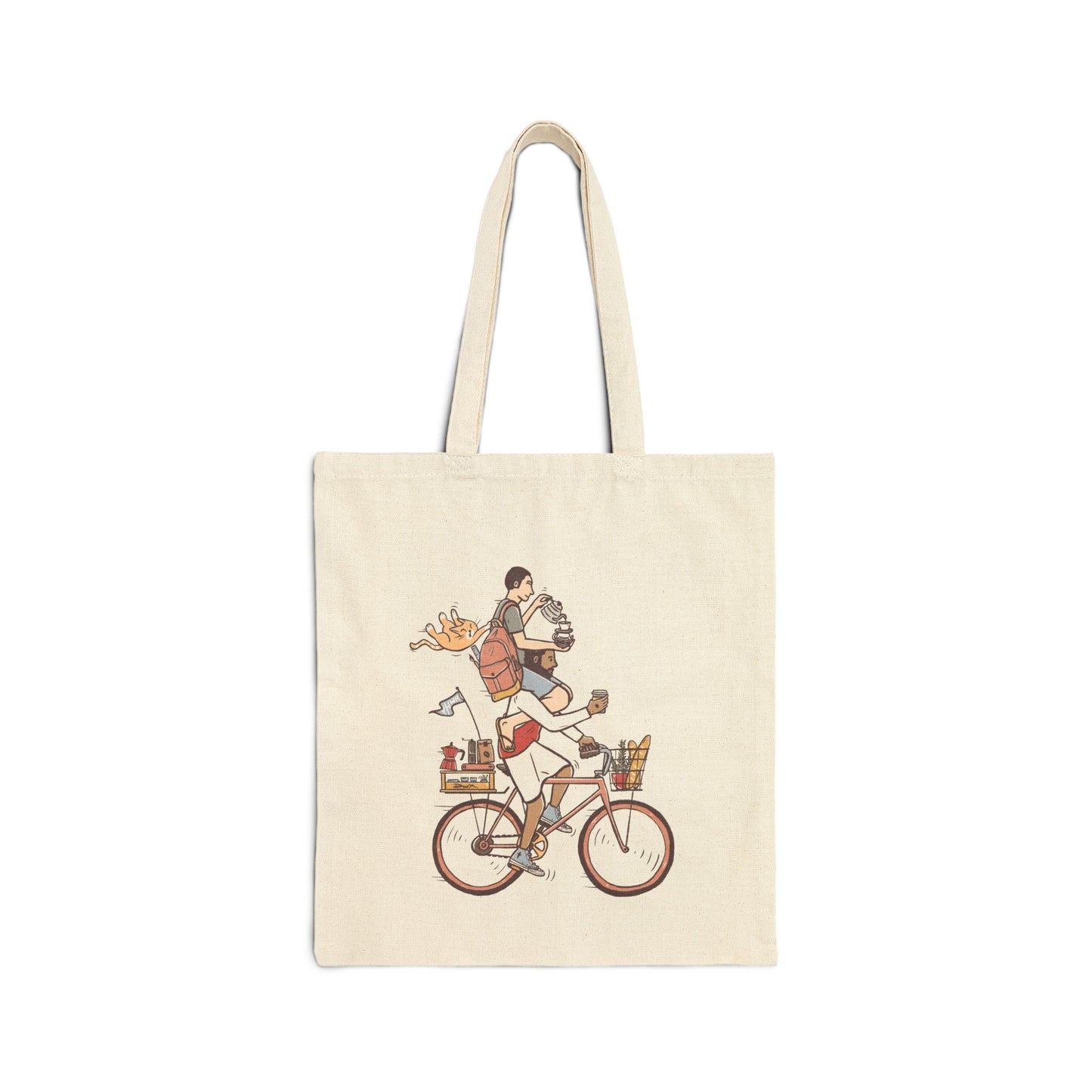 15" x 16" Canvas Tote - BikeKing