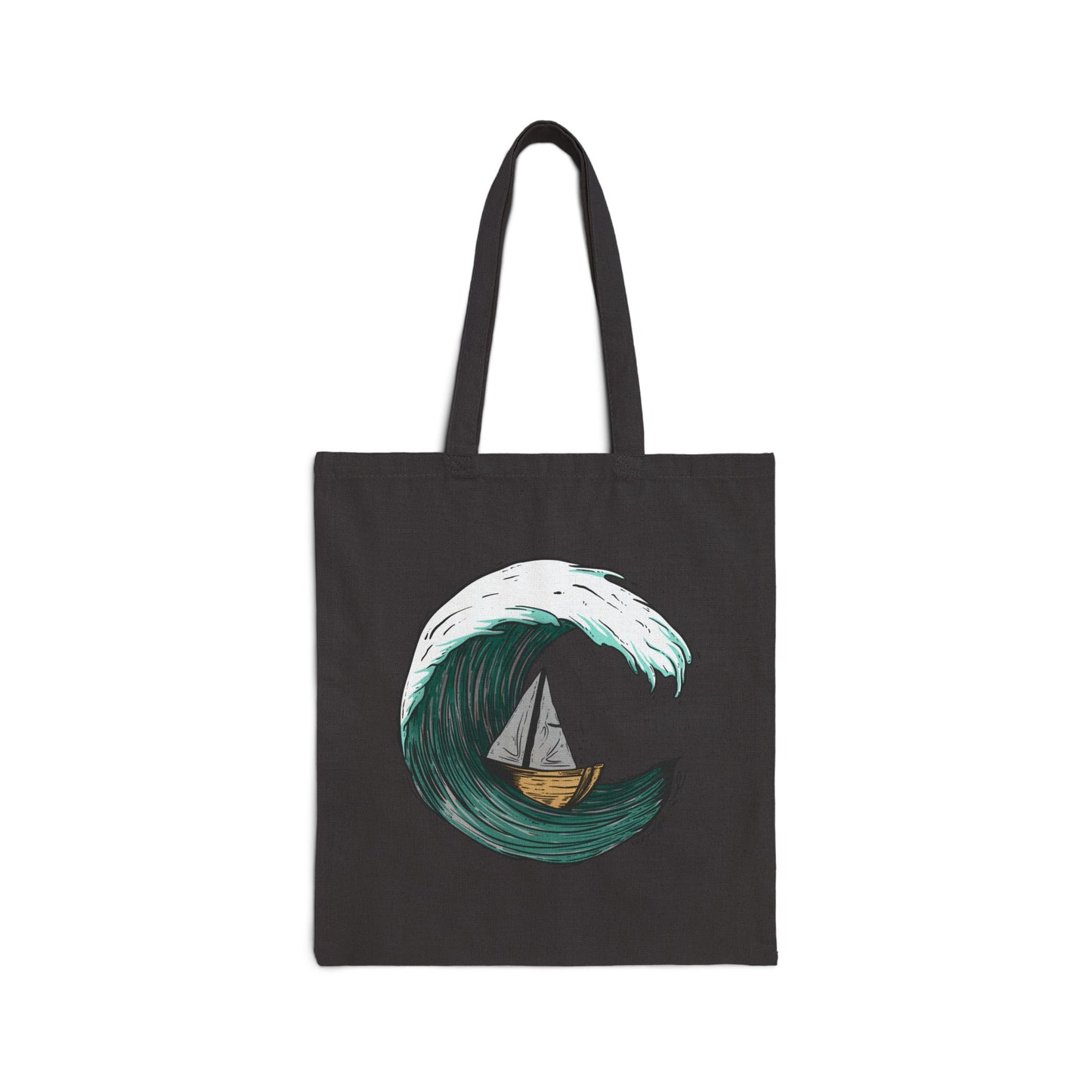 15" x 16" Canvas Tote - Through The Storm