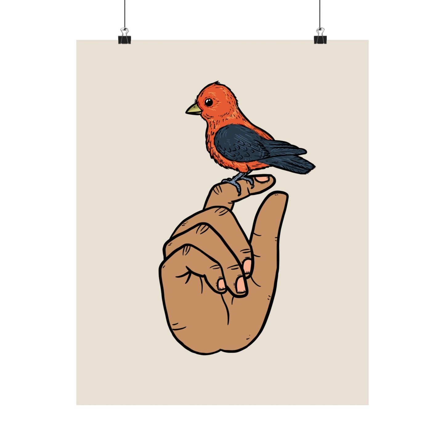 Matte Poster - Look At This Bird