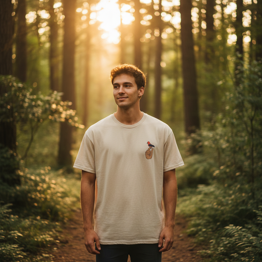 Heavy Unisex Tee - Look At This Bird