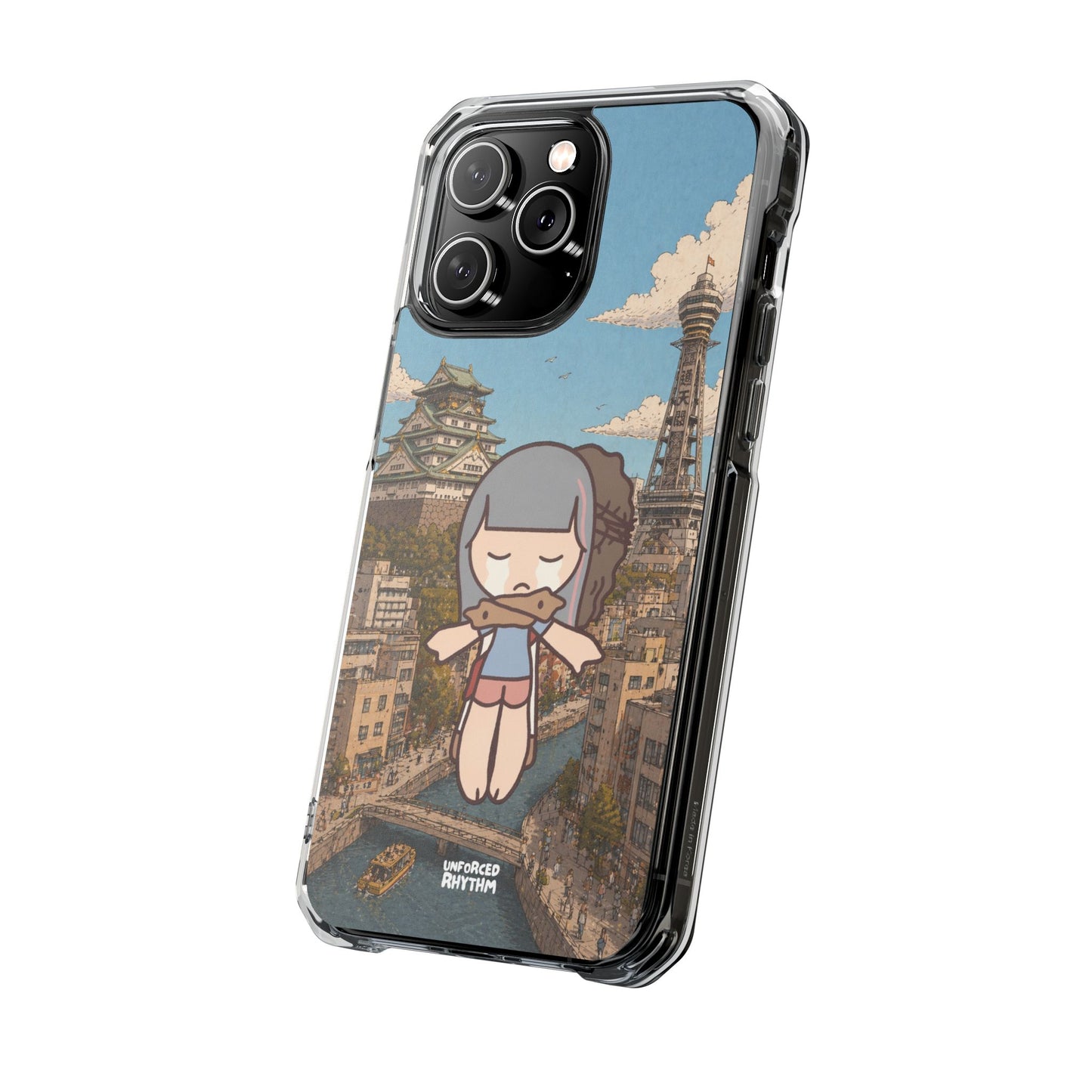iPhone MagSafe Clear Case - Aishiteru Cross