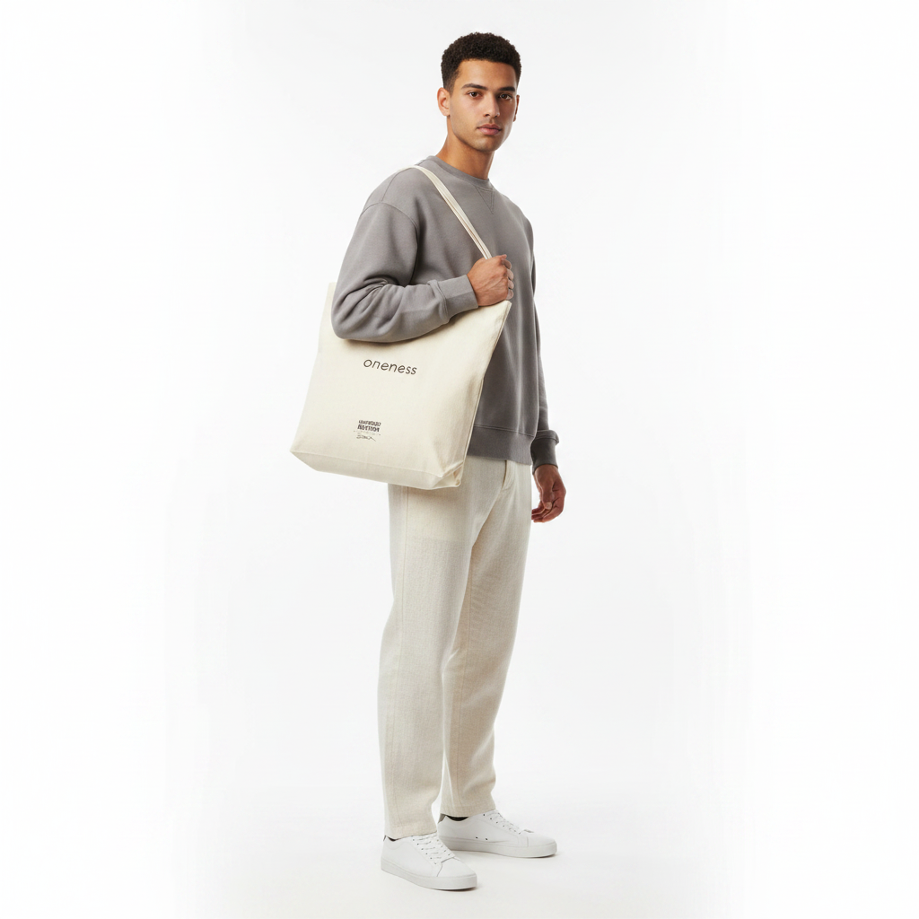 15" x 16" Canvas Tote - Oneness