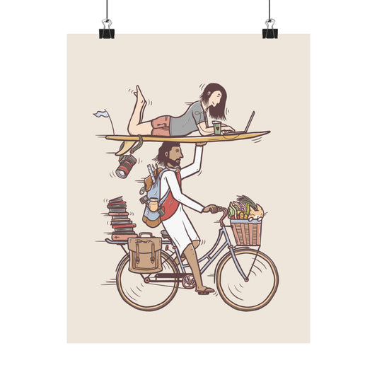 Matte Poster - SurfKing