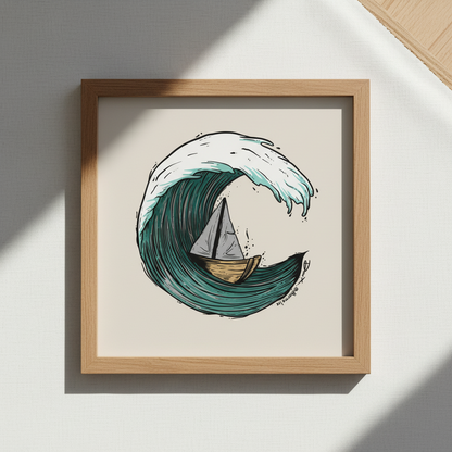 Matte Poster - Through The Storm