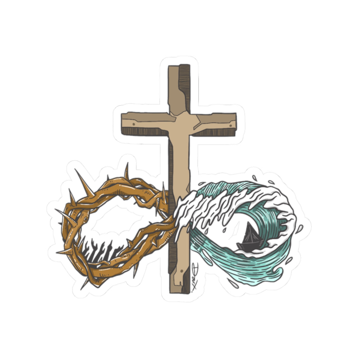 Kiss-Cut Sticker - Infinity and Beyond