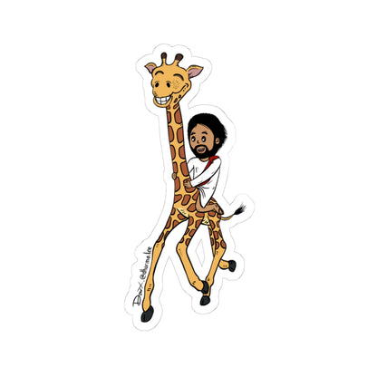 Kiss-Cut Sticker - Giraffe Express