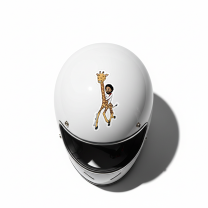 Kiss-Cut Sticker - Giraffe Express