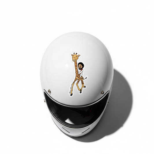Kiss-Cut Sticker - Giraffe Express