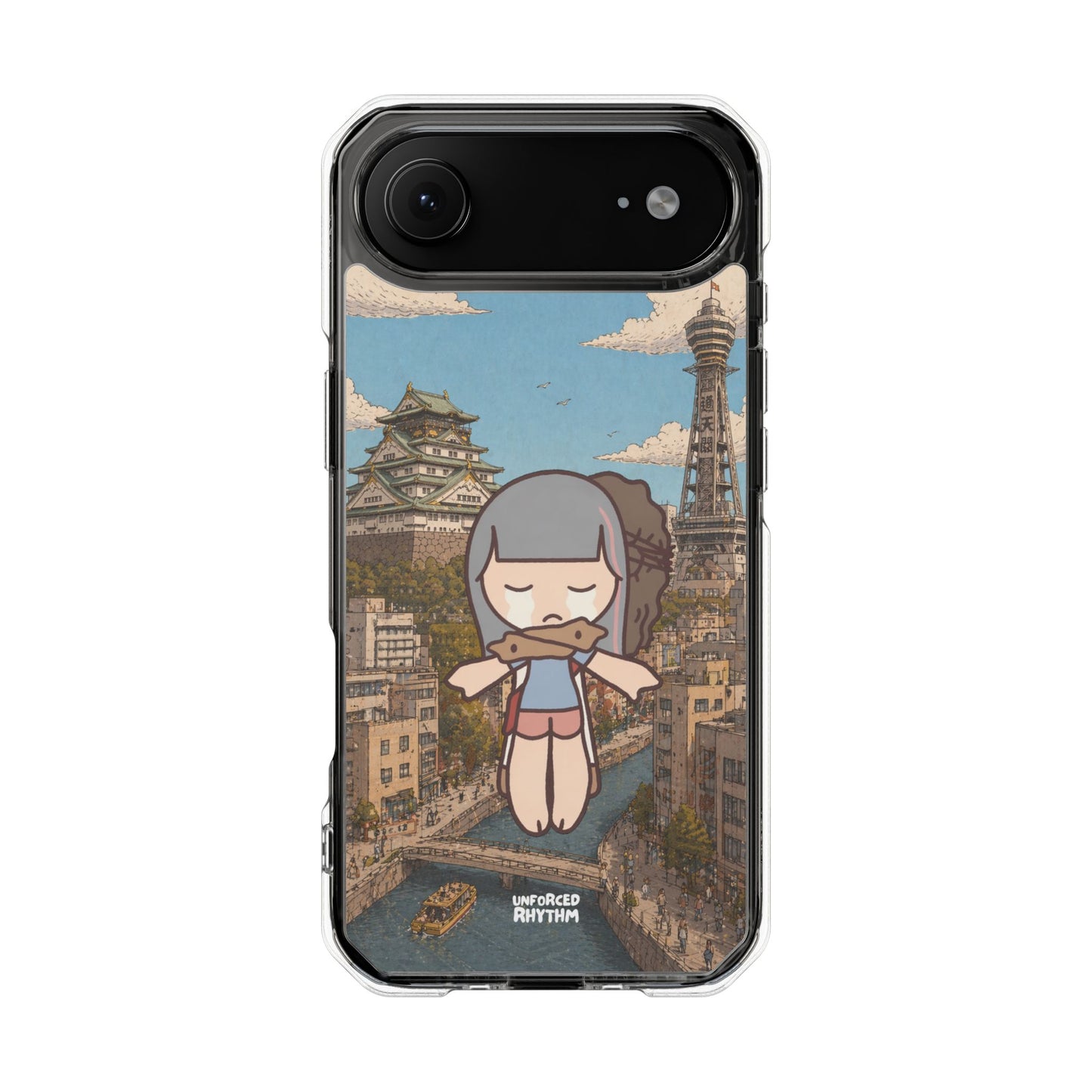 iPhone MagSafe Clear Case - Aishiteru Cross