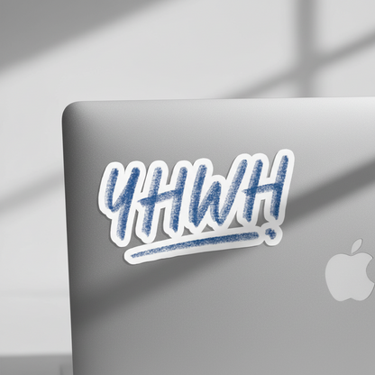 Kiss-Cut Sticker - YHWH