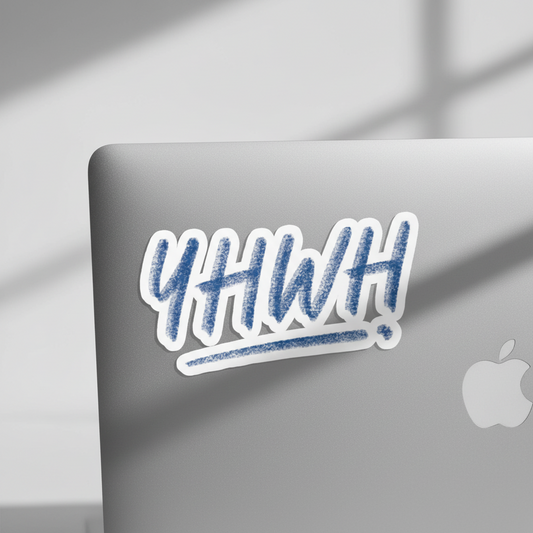 Kiss-Cut Sticker - YHWH
