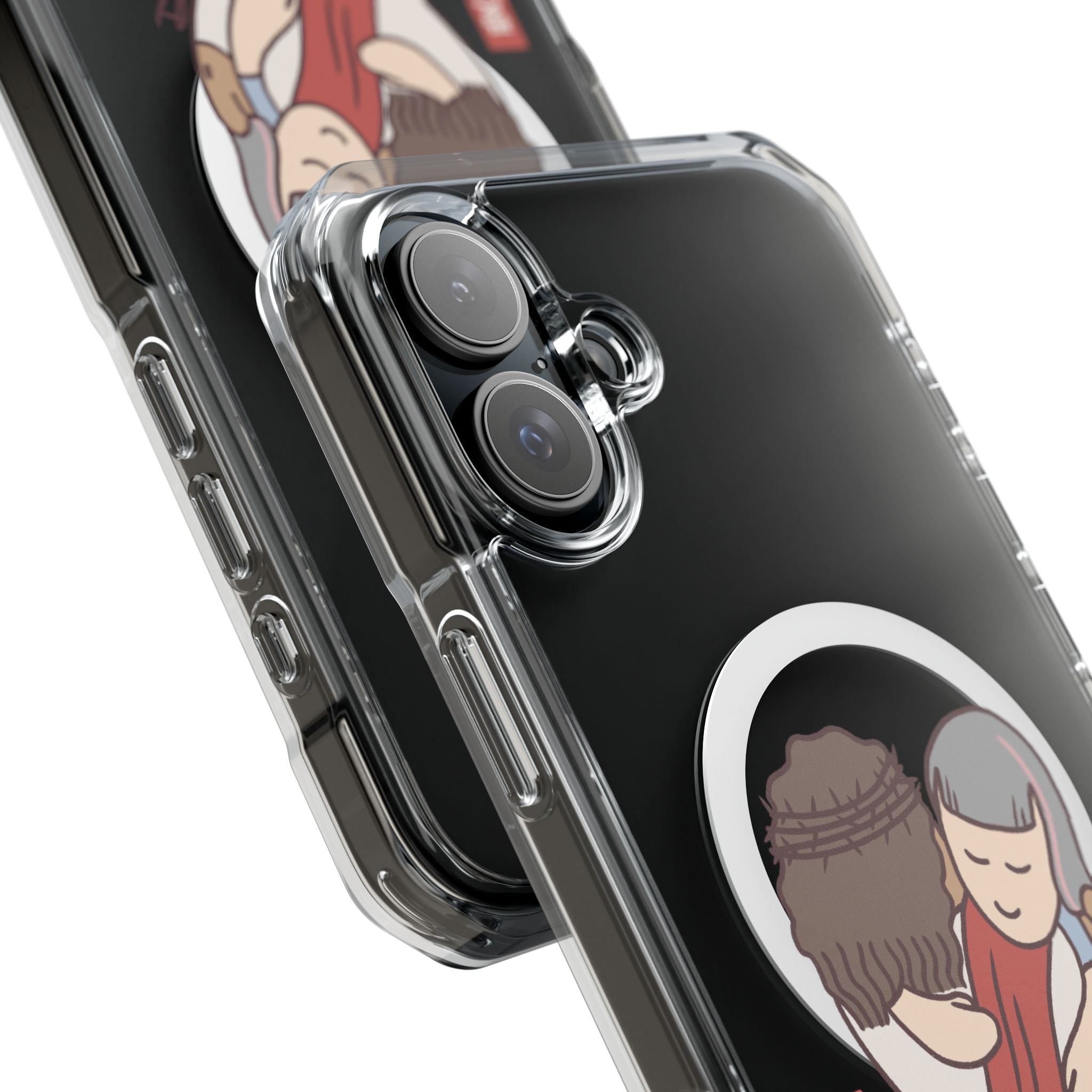 iPhone MagSafe Clear Case - Aishiteru Heart