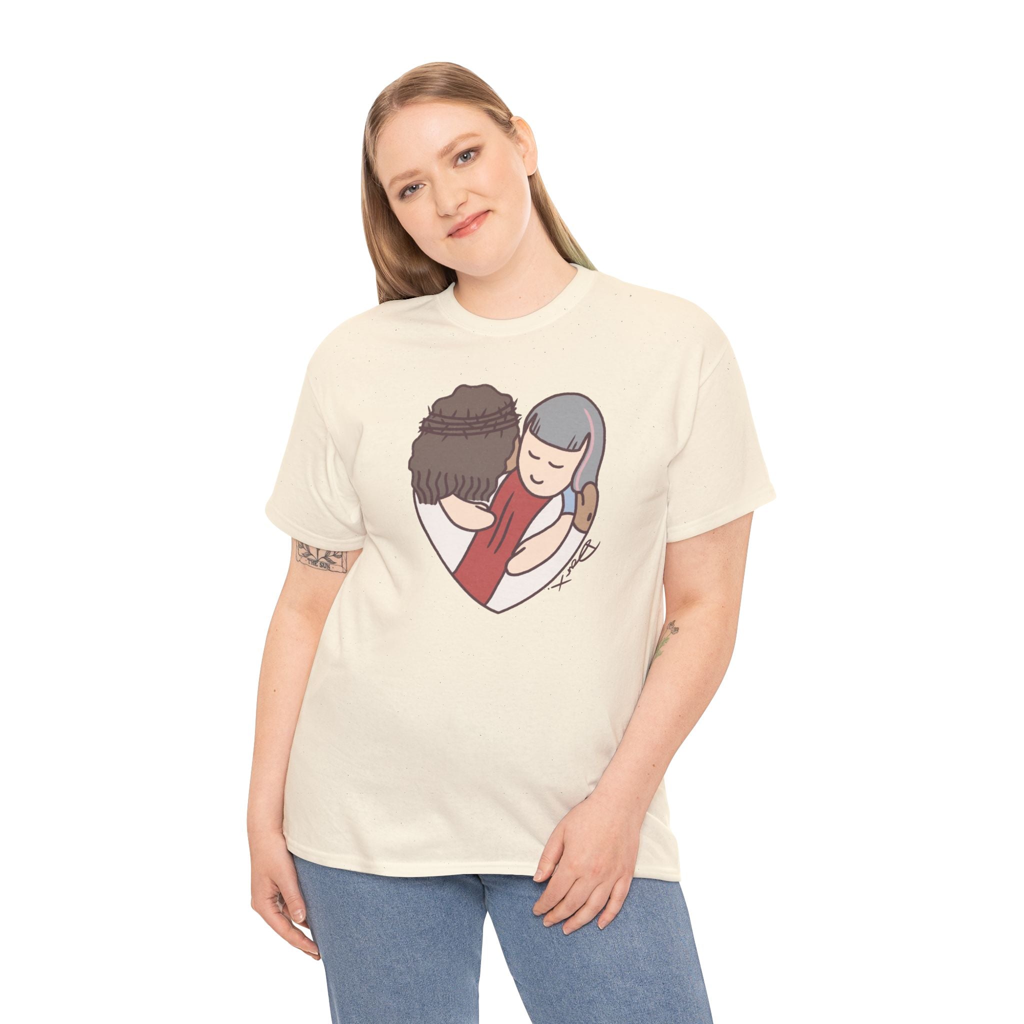 Heavy Unisex Tee - Aishiteru Heart