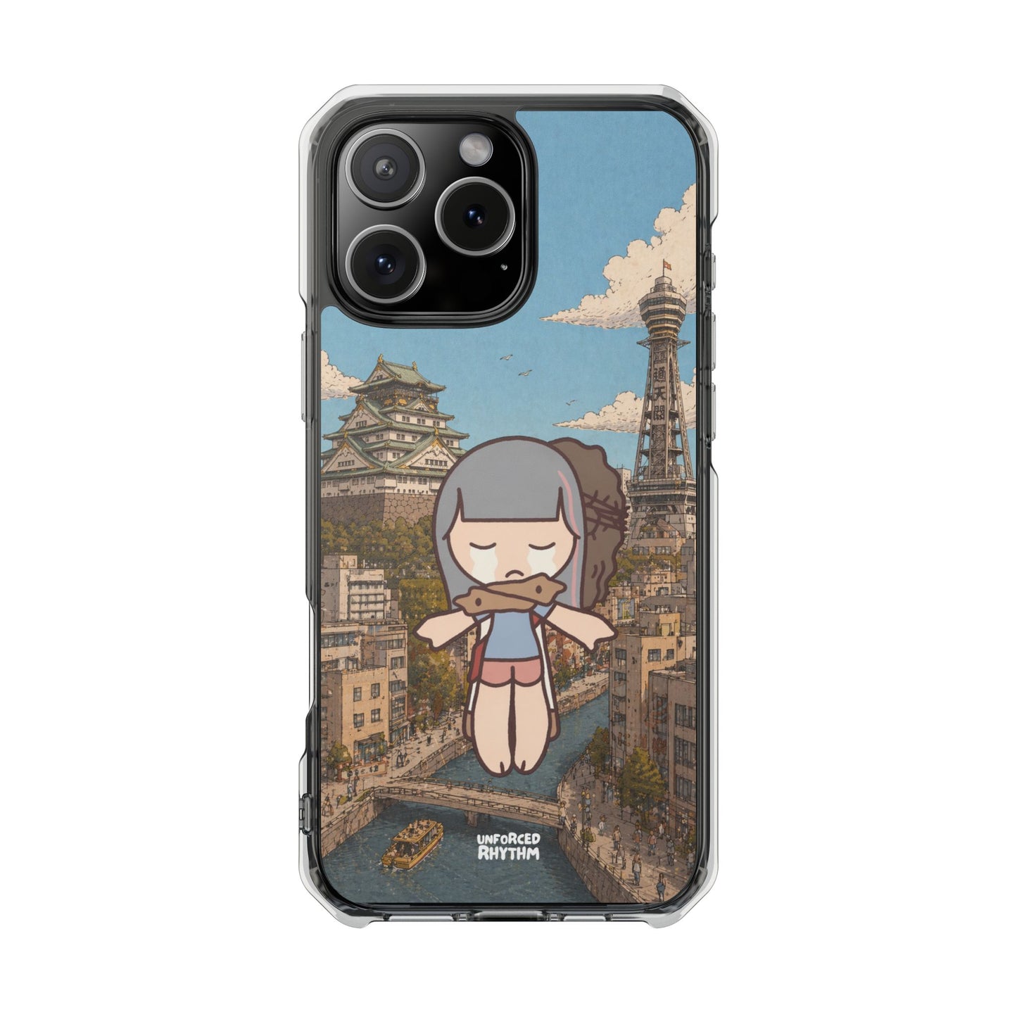 iPhone MagSafe Clear Case - Aishiteru Cross