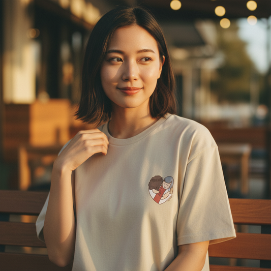 Heavy Unisex Tee - Aishiteru Heart