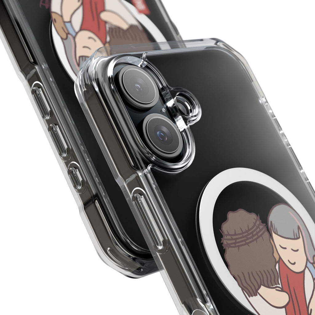 iPhone MagSafe Clear Case - Aishiteru Heart