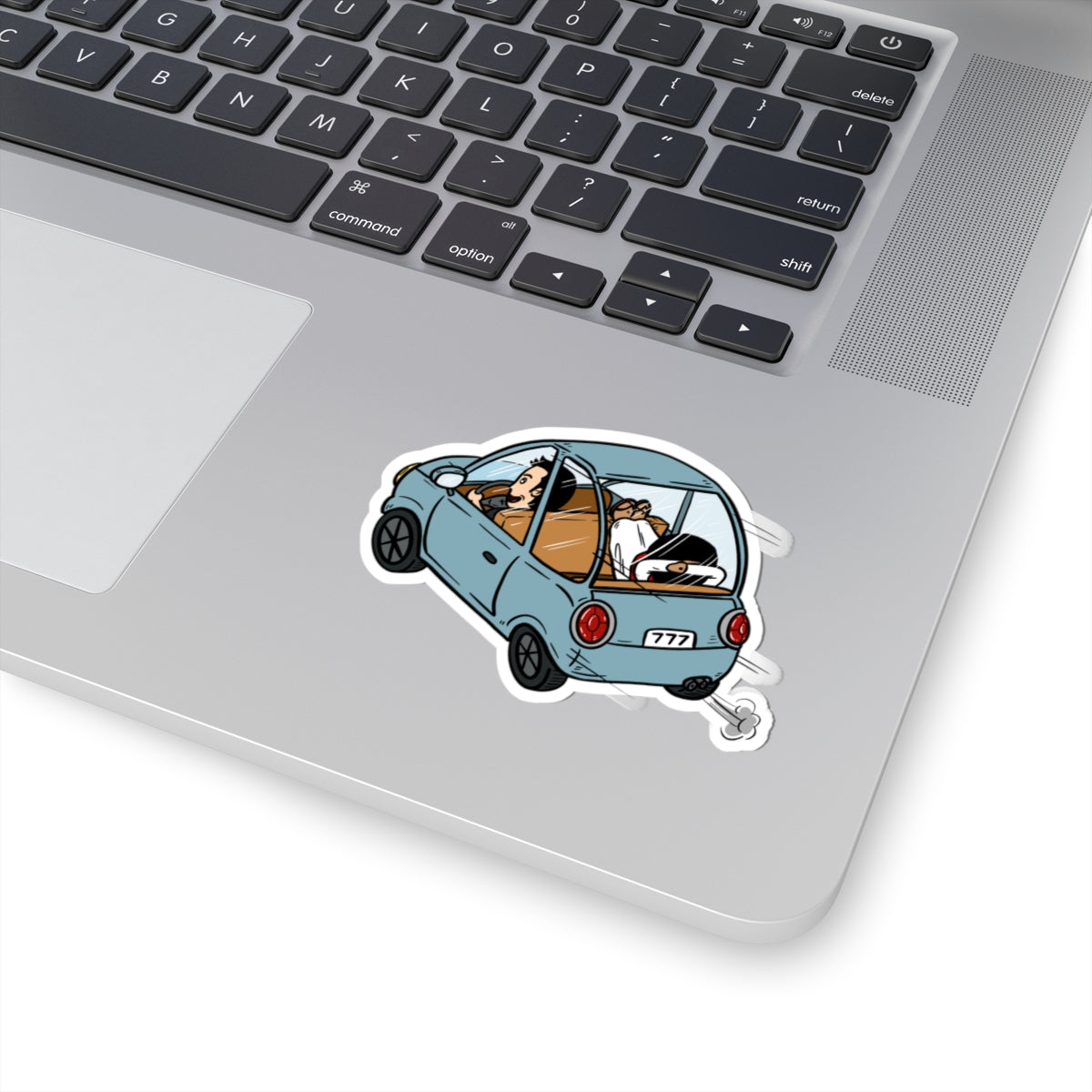 Kiss-Cut Sticker - Powered by Jesus