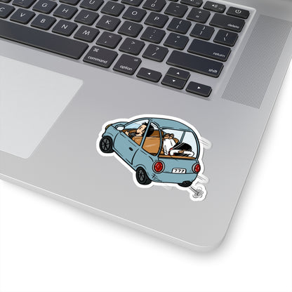Kiss-Cut Sticker - Powered by Jesus