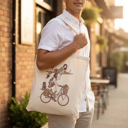 15" x 16" Canvas Tote - SurfKing