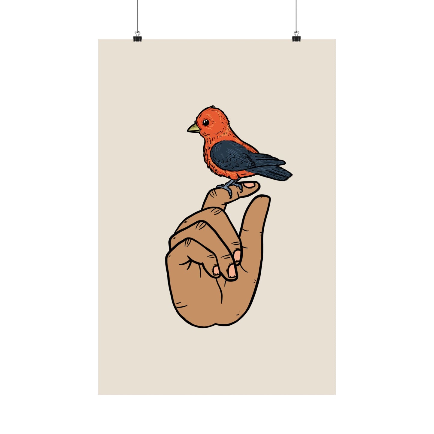 Matte Poster - Look At This Bird