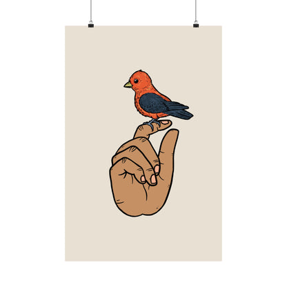 Matte Poster - Look At This Bird