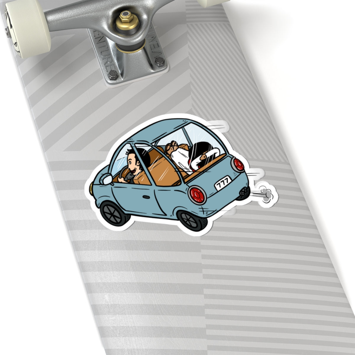 Kiss-Cut Sticker - Powered by Jesus