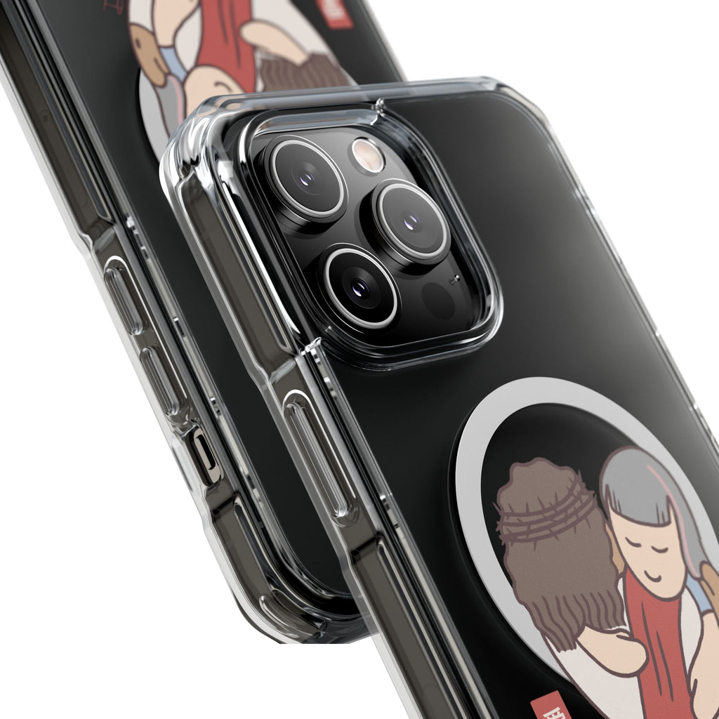 iPhone MagSafe Clear Case - Aishiteru Heart