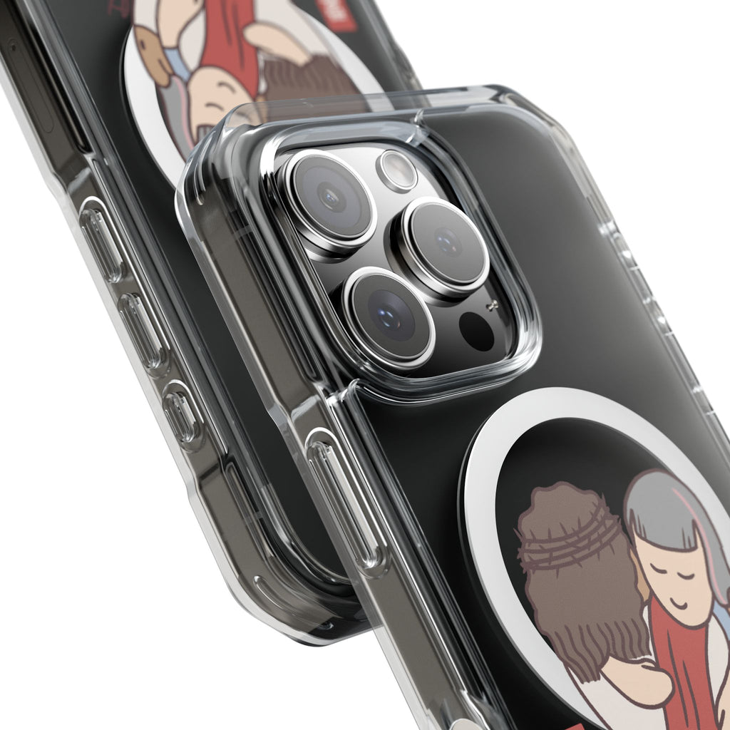 iPhone MagSafe Clear Case - Aishiteru Heart