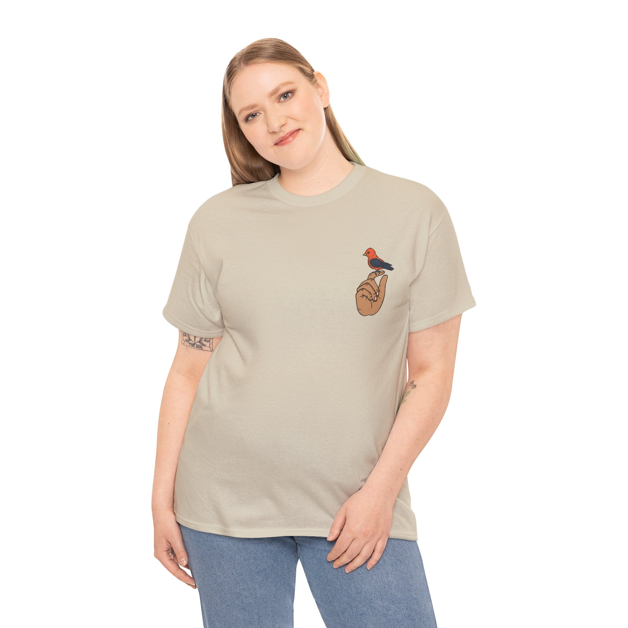 Heavy Unisex Tee - Look At This Bird