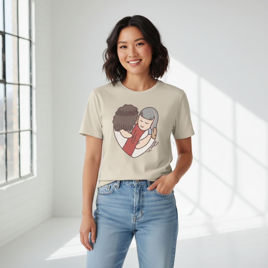 Heavy Unisex Tee - Aishiteru Heart