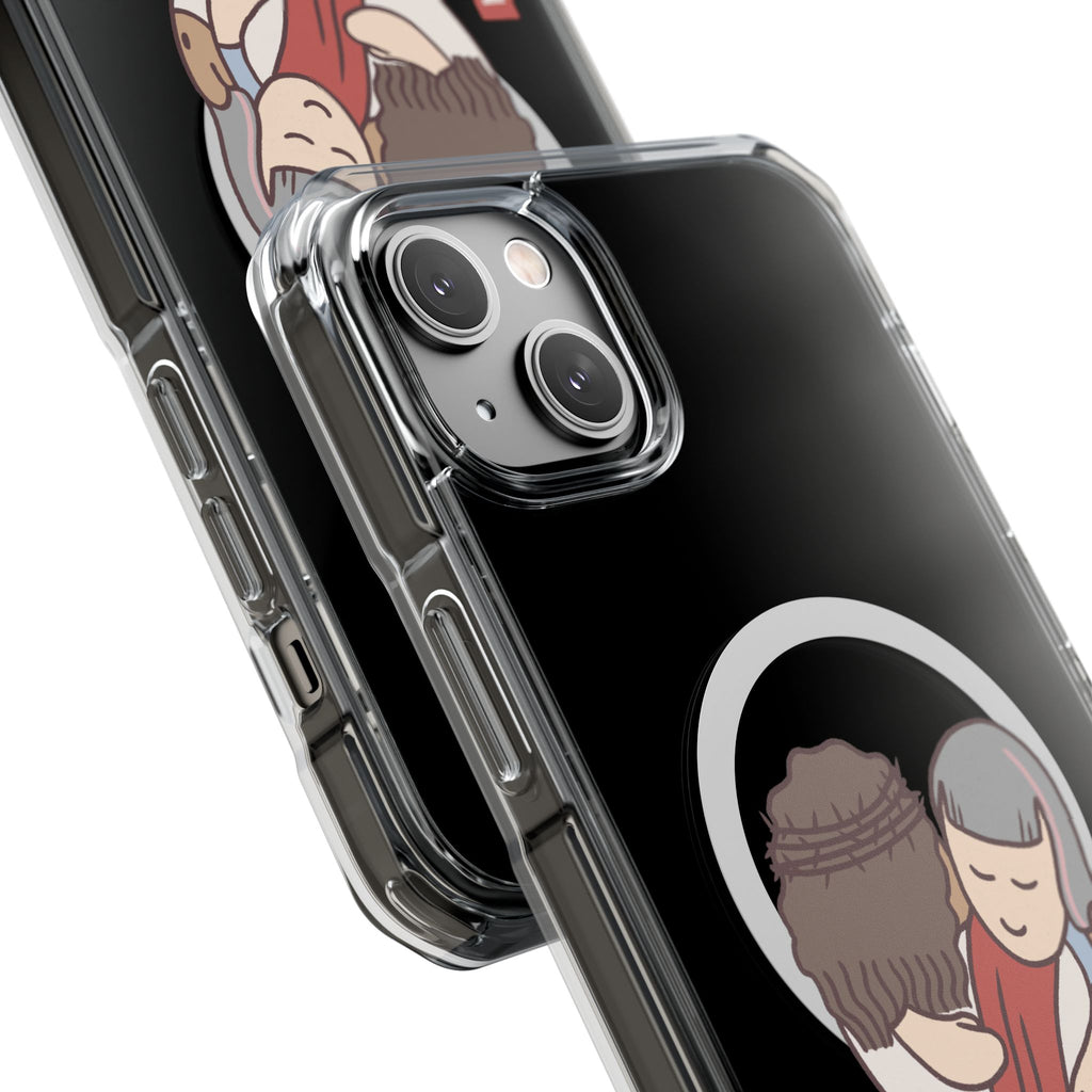 iPhone MagSafe Clear Case - Aishiteru Heart