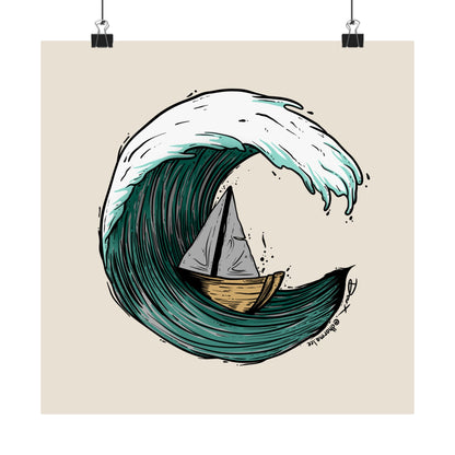Matte Poster - Through The Storm