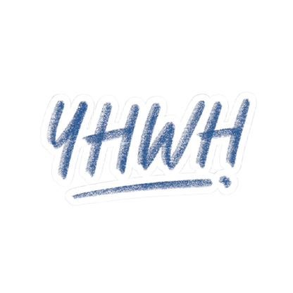Kiss-Cut Sticker - YHWH