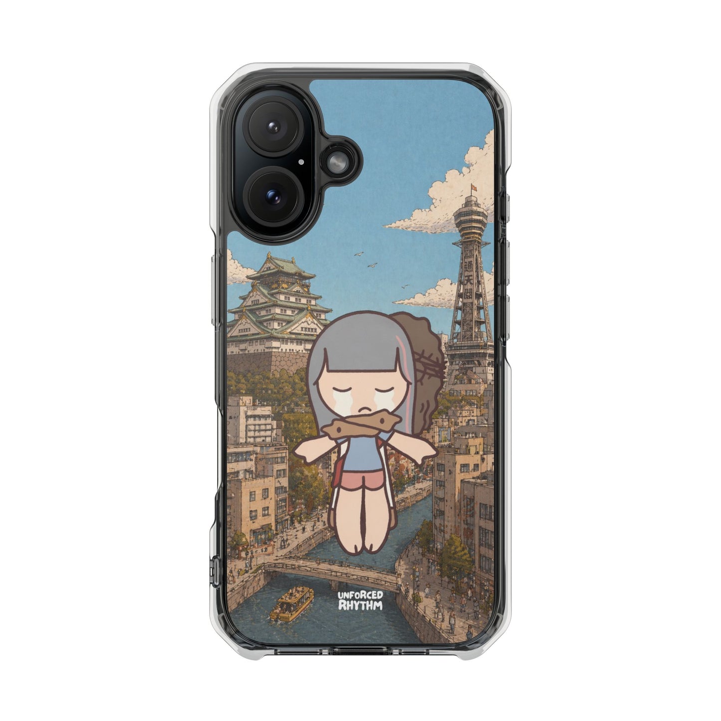 iPhone MagSafe Clear Case - Aishiteru Cross